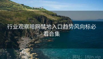 行业观察暗网禁地入口趋势风向标必看合集