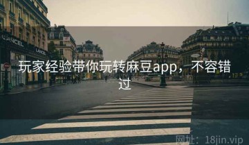 玩家经验带你玩转麻豆app，不容错过