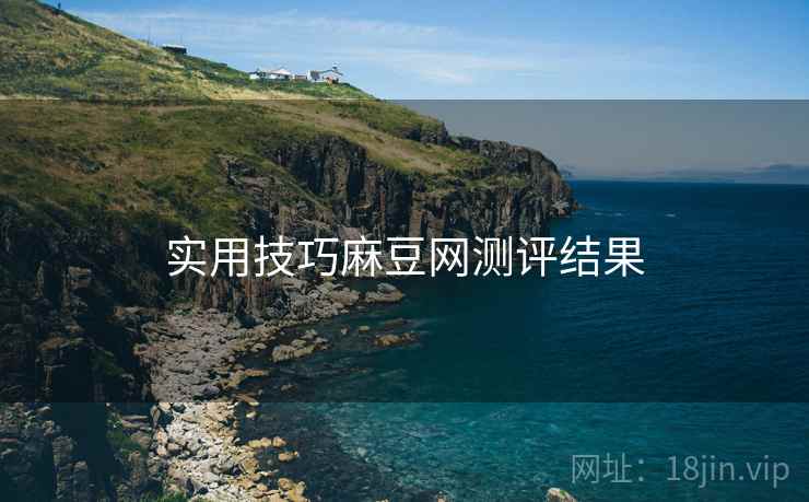 实用技巧麻豆网测评结果