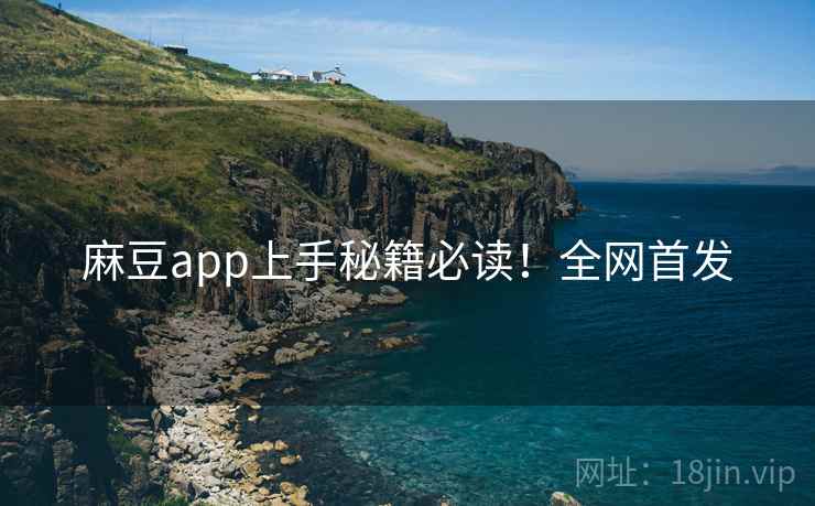 麻豆app上手秘籍必读！全网首发