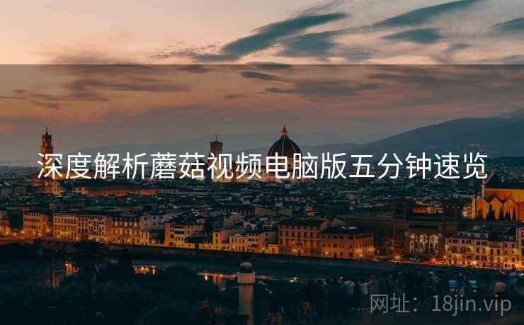 深度解析蘑菇视频电脑版五分钟速览