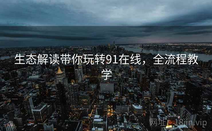 生态解读带你玩转91在线，全流程教学