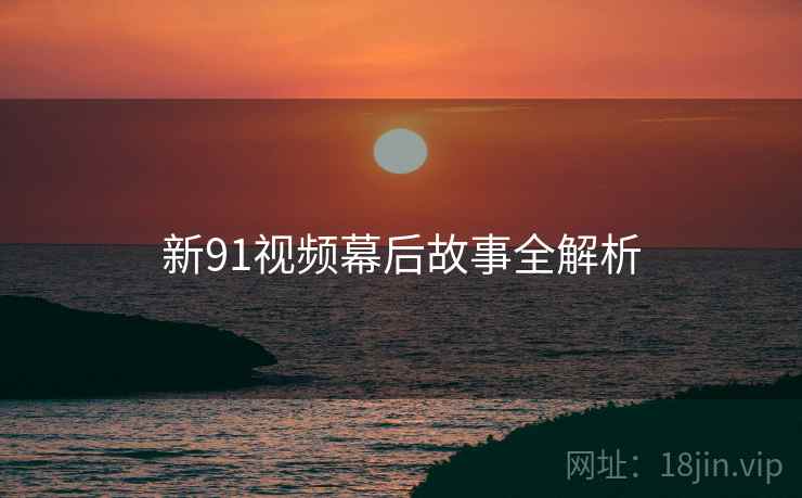 新91视频幕后故事全解析