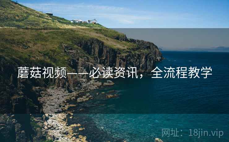 蘑菇视频——必读资讯，全流程教学