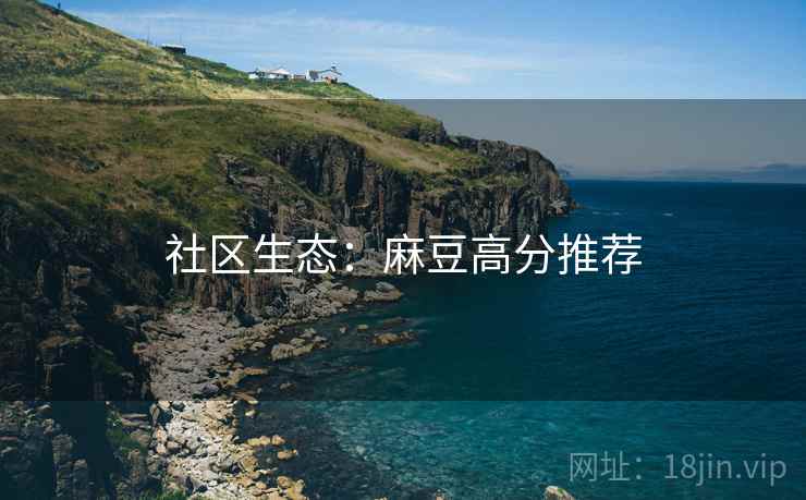 社区生态：麻豆高分推荐